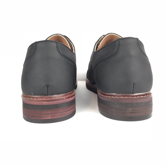 Steve Madden Black Oxford Men’s Shoe NEW - Picture 4 of 6